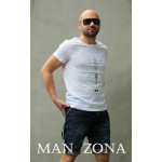 Тениска Х бяло